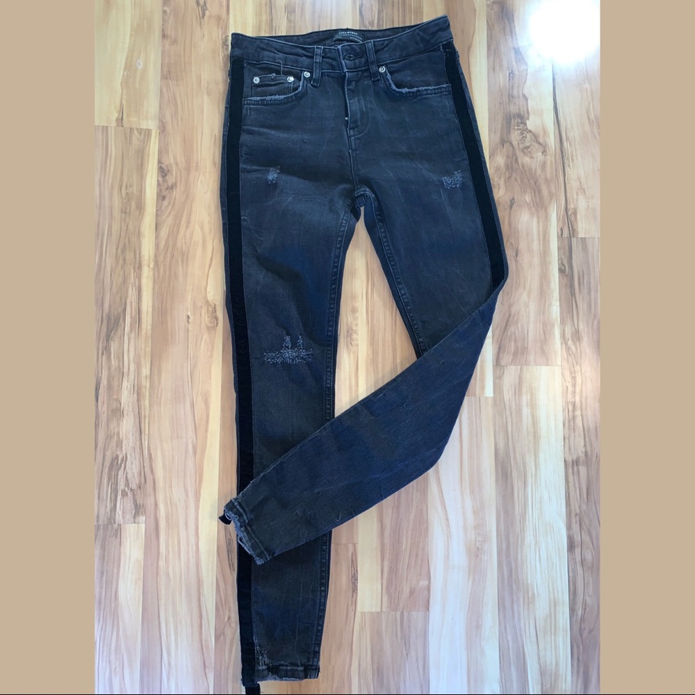 Zara Woman Black Jeans